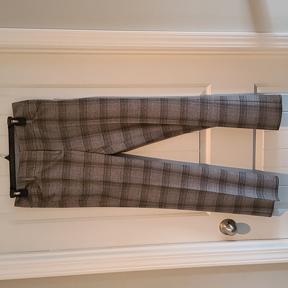 Plad dress pants